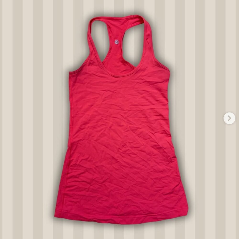 Lululemon Cool Racerback Tank in Passion Pink Size: 6